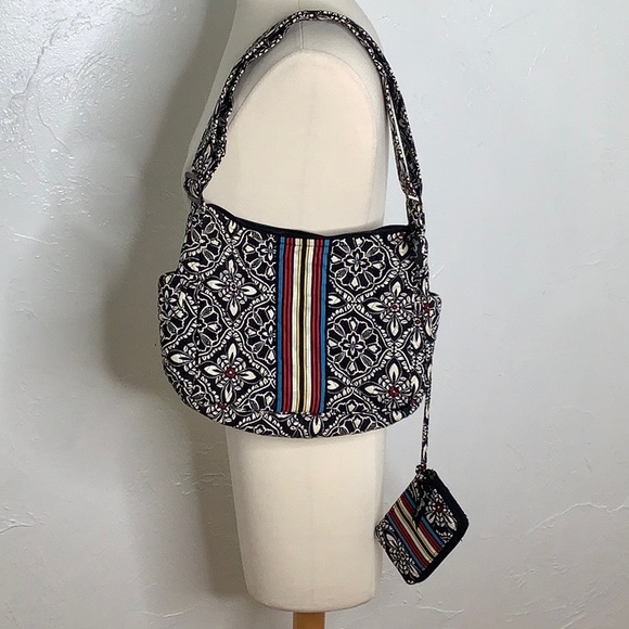 Vera Bradley Barcelona Olivia crossbody / shoulder bag with matching wallet - Picture 6 of 16